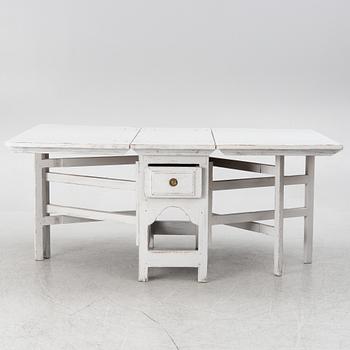 A drop-leaf table, Sweden, 19th century.