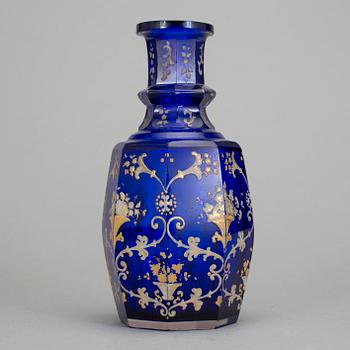 KARAFF, glas. Böhmen, omkring 1800-talets mitt.