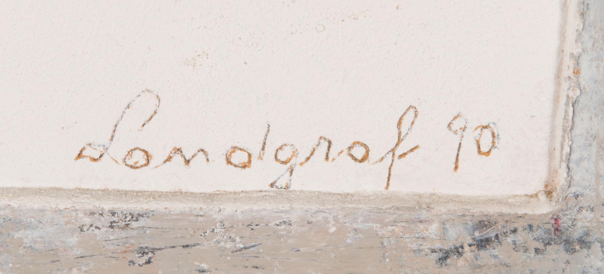 PAVEL LANDGRAF, signeerattu ja päivätty -90.