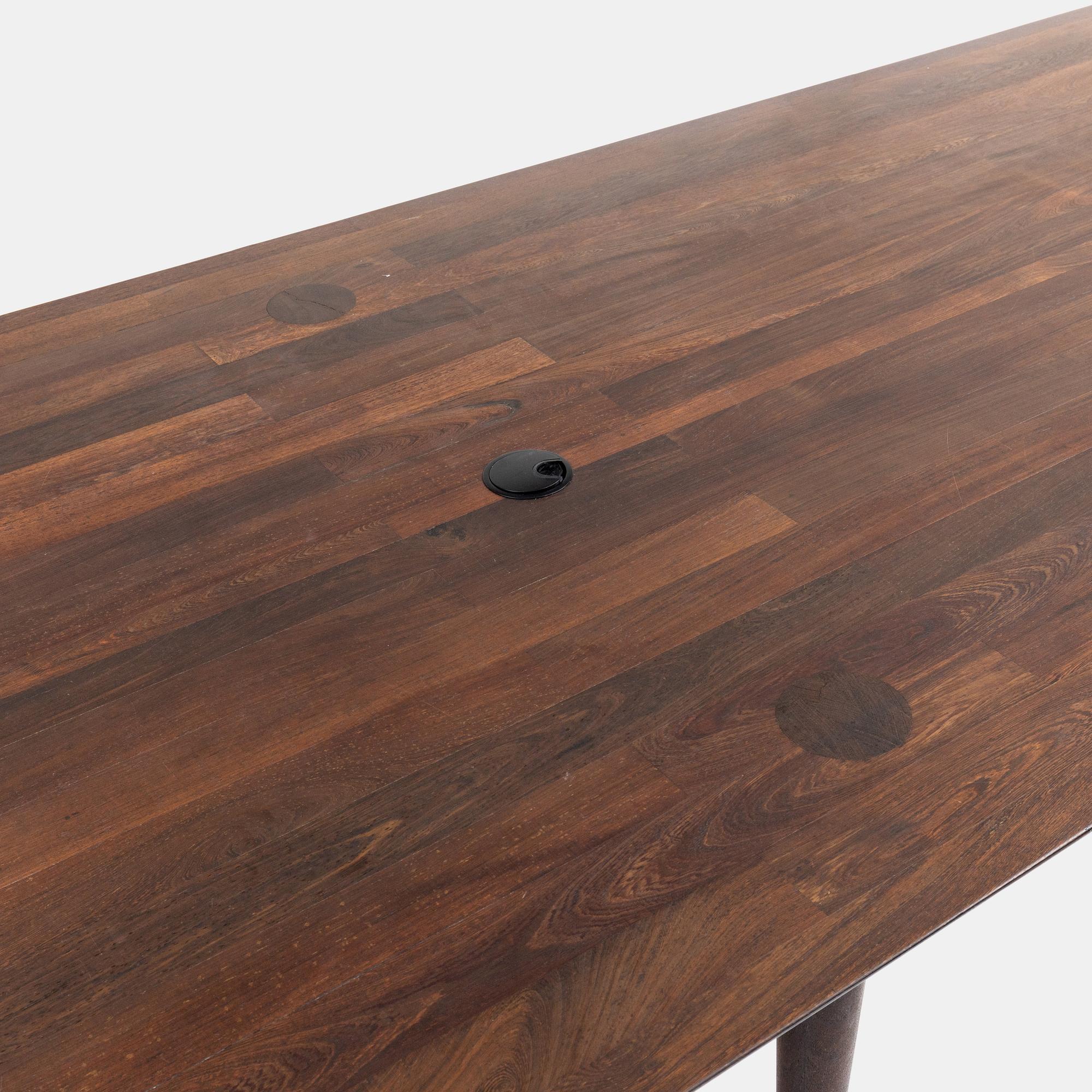 Claesson Koivisto Rune, a unique Panga Panga wood 'Kalahari' table. Custom made by Mabeo, Botswana, 2010.
