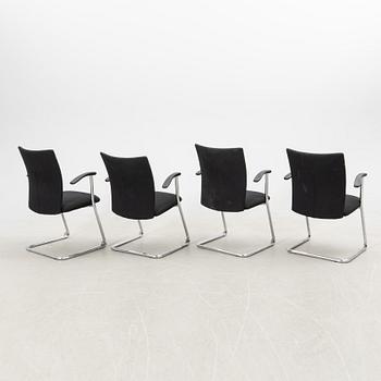 Chairs, 4 pcs, later part of the 20th century.
