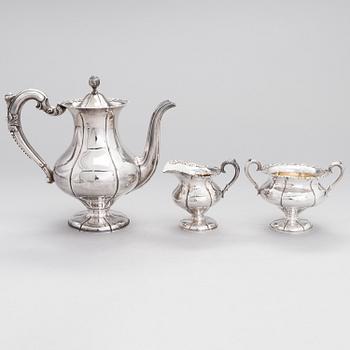 A 4-piece silver coffee set, Finland 1957-62.