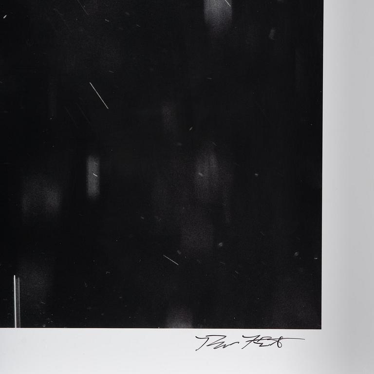 Brooks Kraft, "Obama in Rain", 2012.