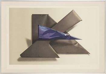 Yrjö Edelmann, lithograph in colours, 1993, signed 67/150.