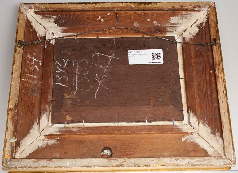 HERMANUS JAN HENDRIK RIJKELIJKHUIJSEN, olja på pannå, signerad.