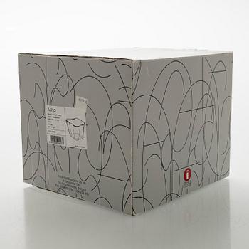 Alvar Aalto, one piece of  'Aalto flower' glass sculpture, signed Alvar Aalto Iittala, late 20th century.