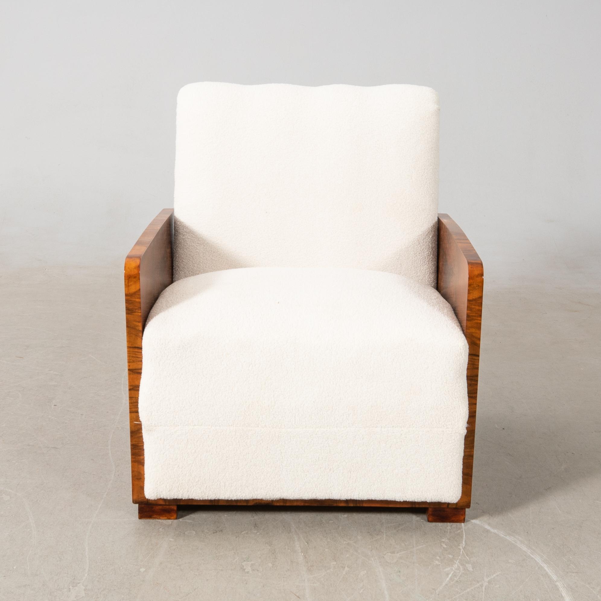 Fåtölj/extra säng Art Deco 1900-talets första hälft.