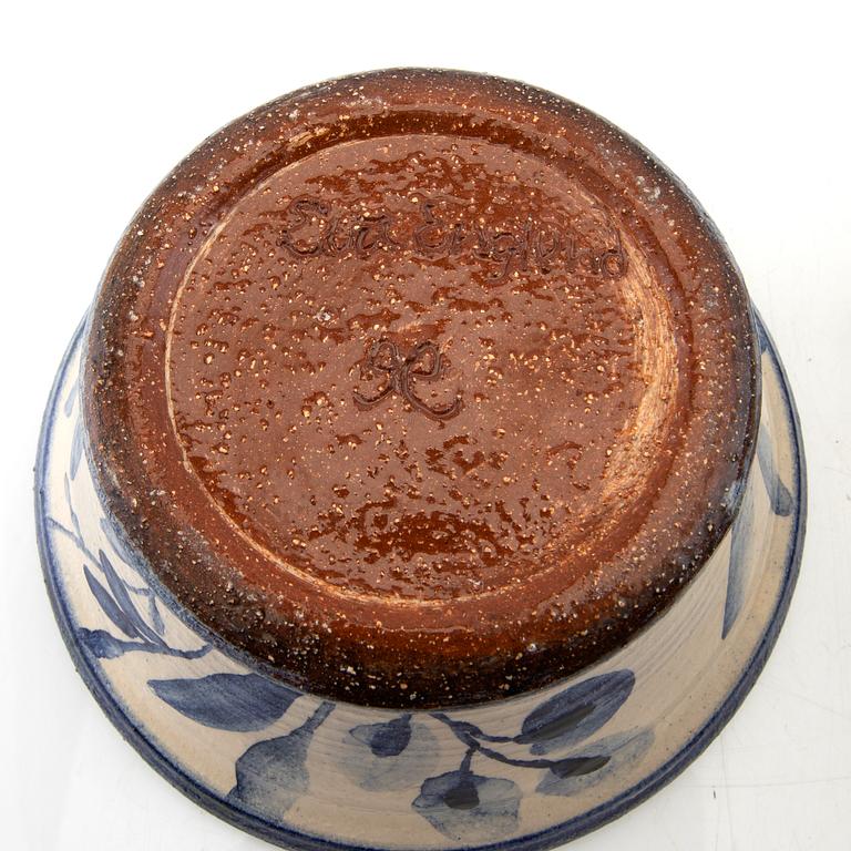 Eva Englund, 2 signed bowls.
