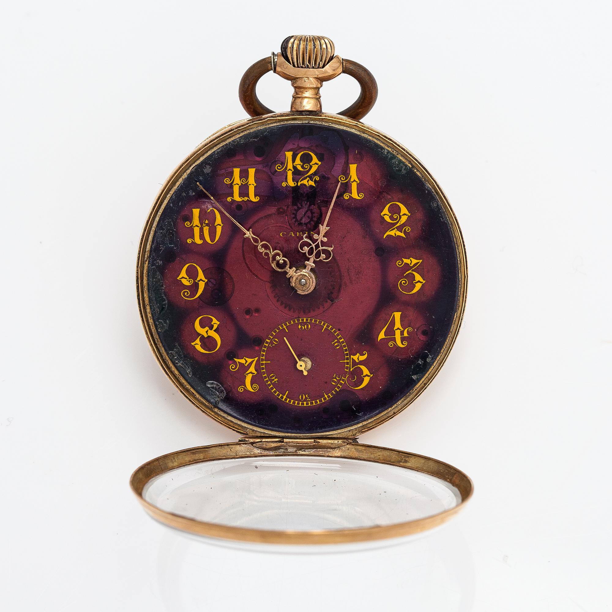 Carina, pocket watch, 44 mm.
