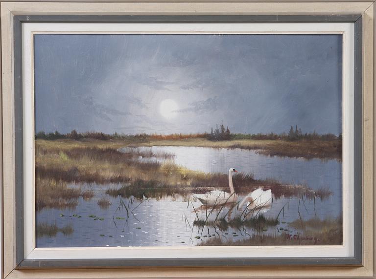 WALTER LILJENBERG, olja på duk.