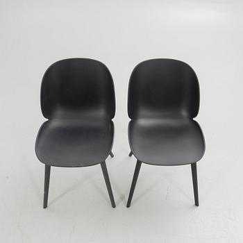 GamFratesi, chairs, 4 pcs, "Beetle Chair", Gubi, Denmark.