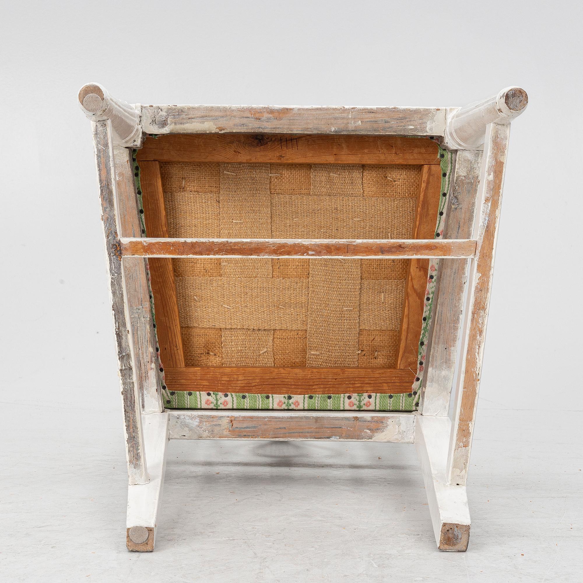 Salongsgrupp, gustaviansk, 1800-talets början.