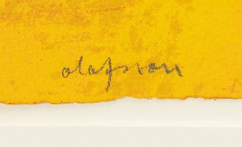 Pierre Olofsson, five colour lithographs.