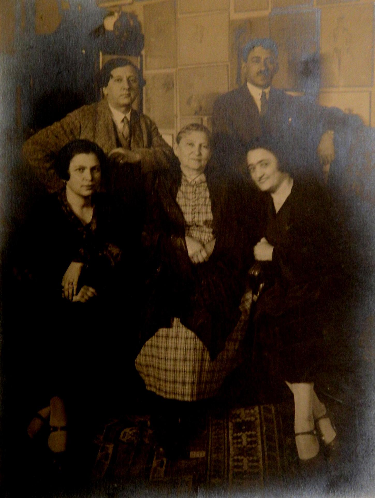 ILJA REPIN, ISAAK BRODSKYN SISAREN MUOTOKUVA.