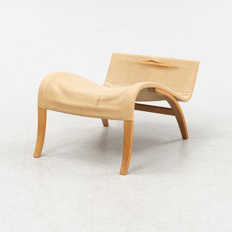 Bruno Mathsson, a foot stool, Firma Karl Mathsson, Värnamo 1940.