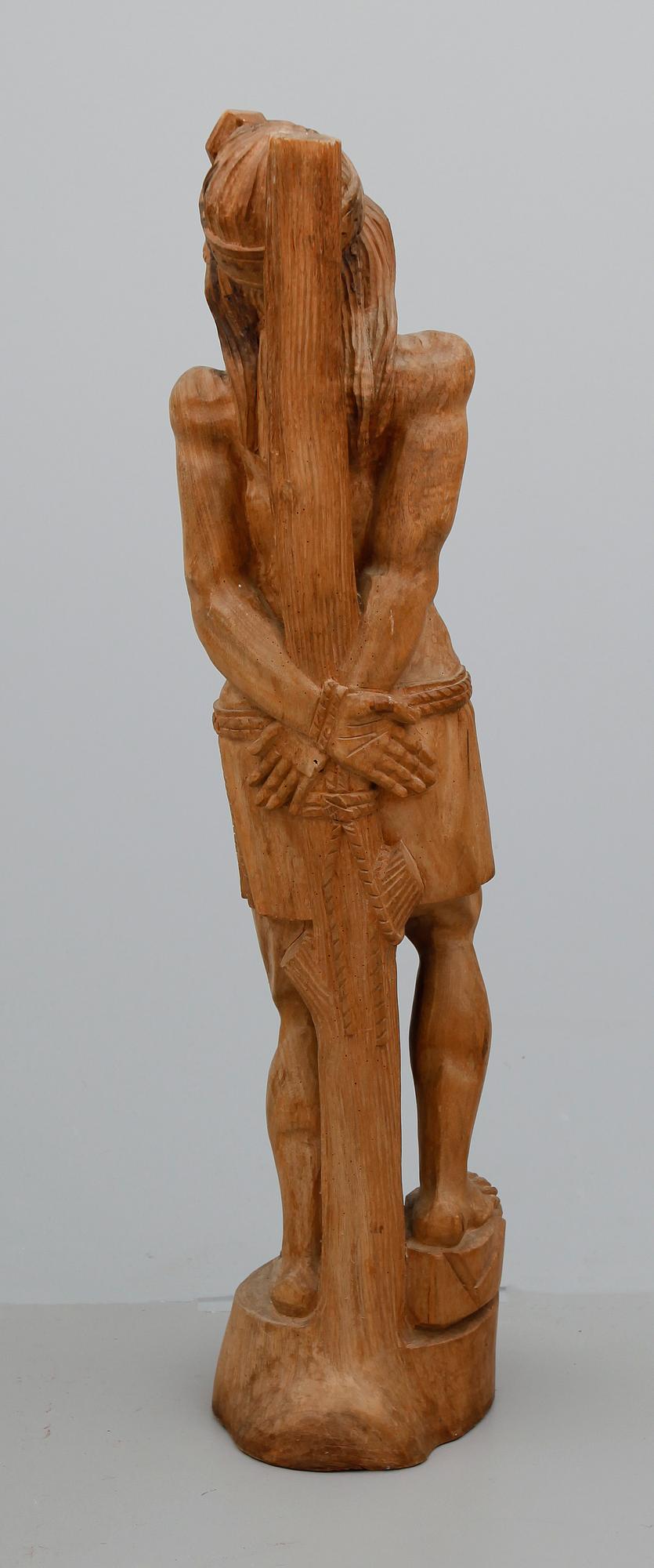 SKULPTUR, skuret trä, 1900-talets första hälft.