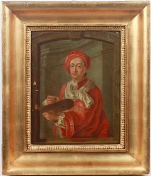 MARIA ANTONIA DEMARÉES, tillskriven, olja på duk.