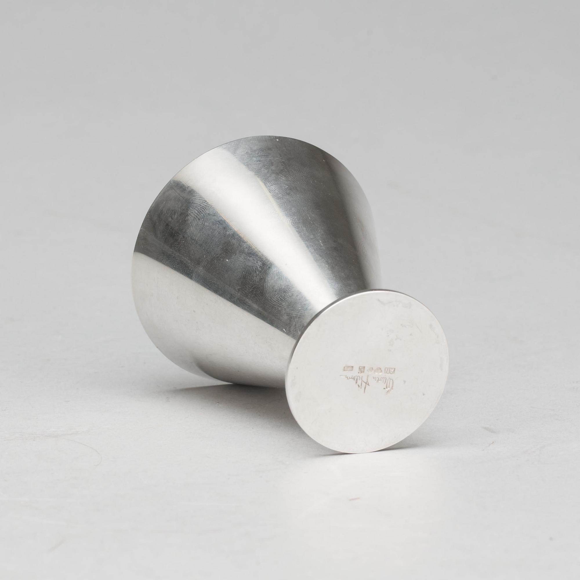 BÄGARE, sterlingsilver, Wiwen Nilsson, Lund,1938,  vikt ca 80 g.