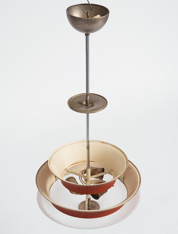 Erik Tidstrand, taklampa, modell "28973", Nordiska Kompaniet, 1930-tal.