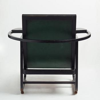 Carl Bergsten, an armchair, by Gemla Leksaksfabrik Diö, for the exhibition in Norrköping Sweden 1906.