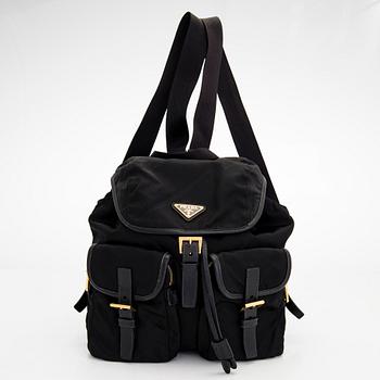 Prada, a "Re-Nylon" backpack.