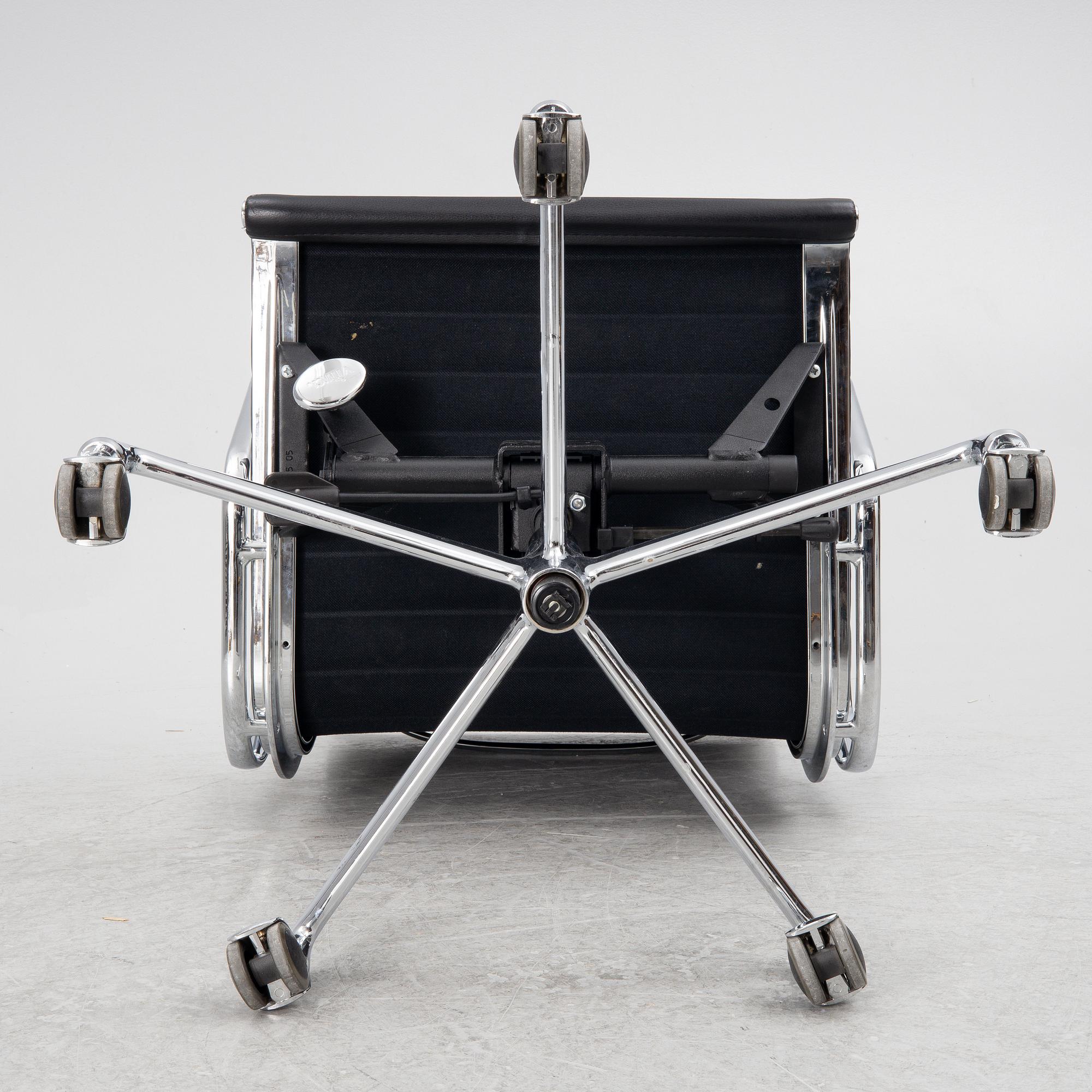 Charles & Ray Eames, a model EA 117 swivel office chair, VItra.