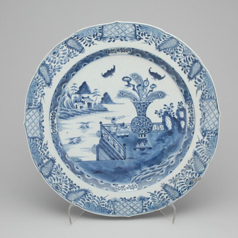 FAT, 2 st, porslin, Kina, 1700-tal.