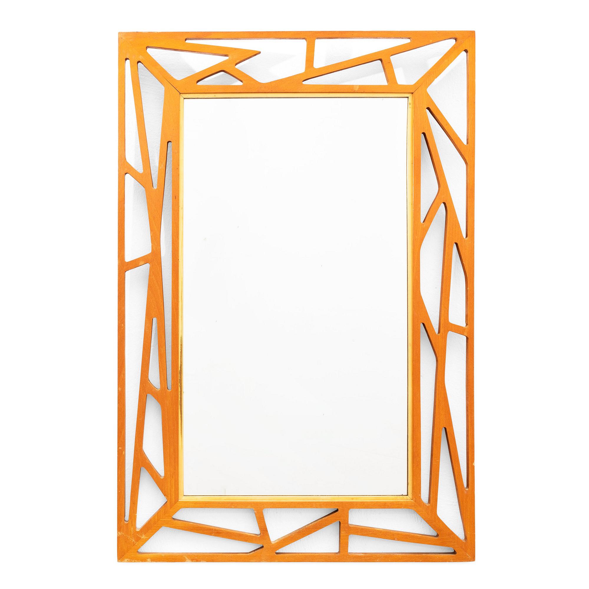 An 'Eden' Swedish Modern mirror from Gustafs, 1950's.