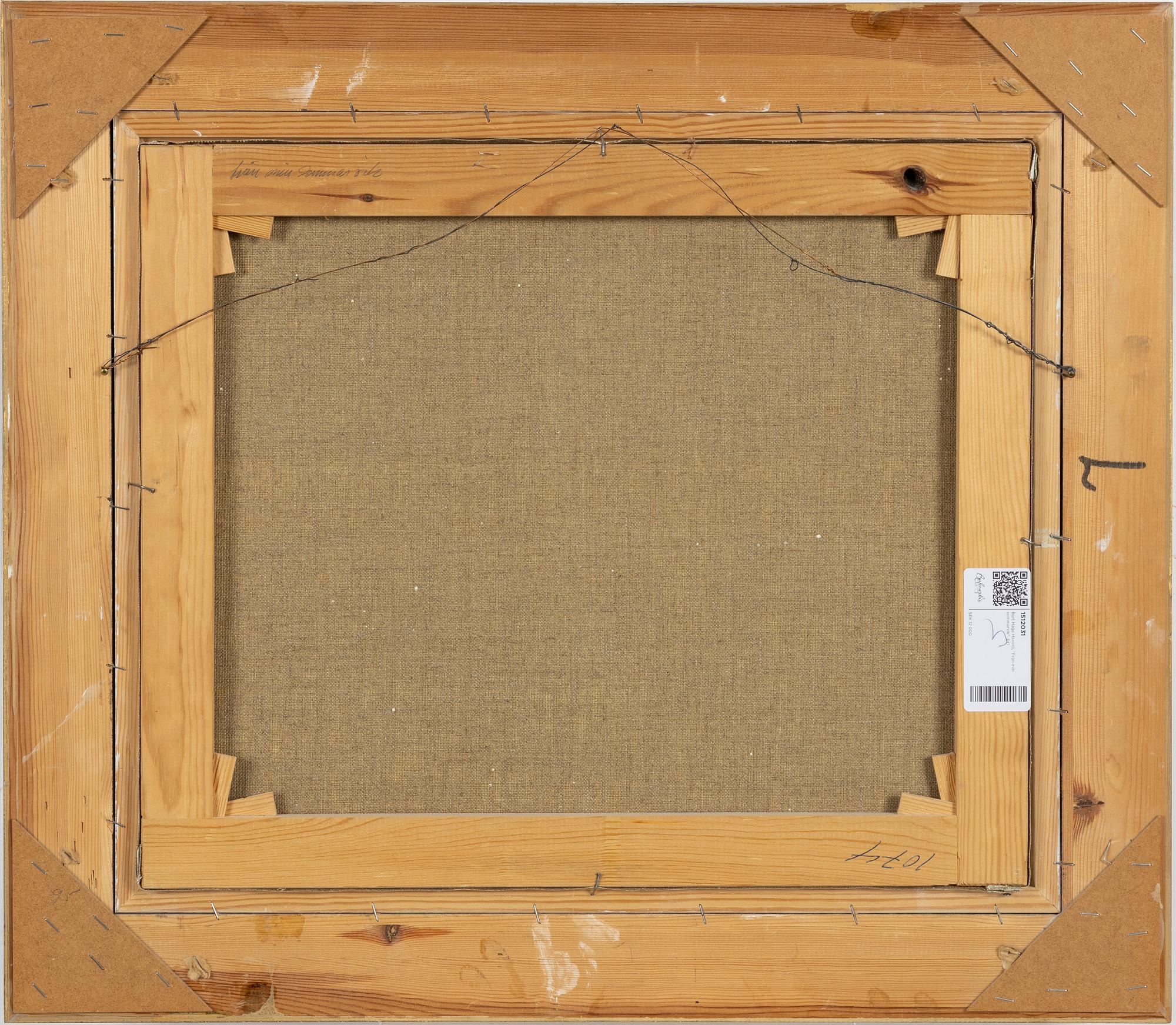 Bert Håge Häverö, "Från min sommarvik".