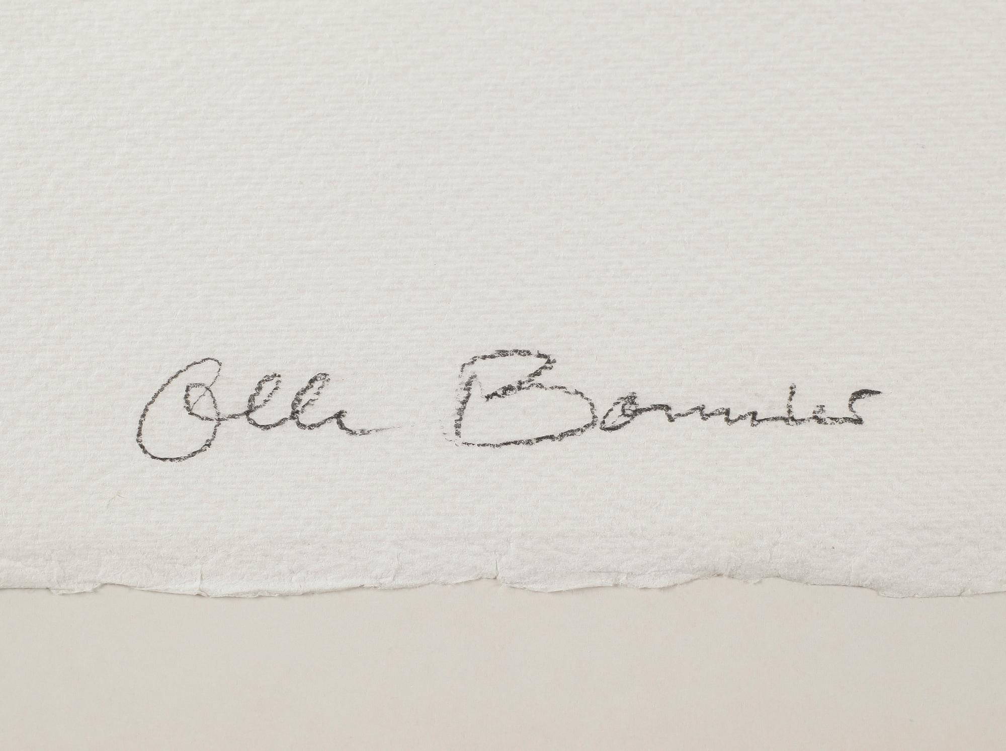 OLLE BONNIÉR, färglitografi, signerad och numrerad 154/180.