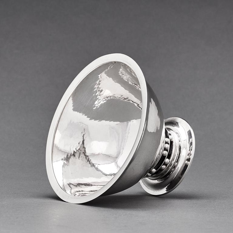 Georg Jensen, an 830/1000 silver lidded bowl, Copenhagen 1918, design nr 273,