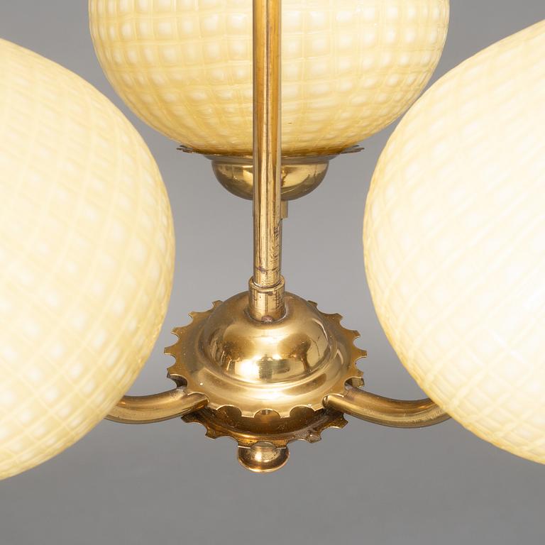 A Swedish Modern Ceiling Light, 1940s.