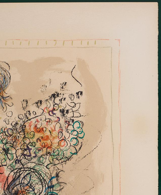 Marc Chagall, "Bouquet multicolore".