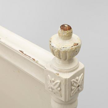 Bed frame, late 18th century, Gustavian.