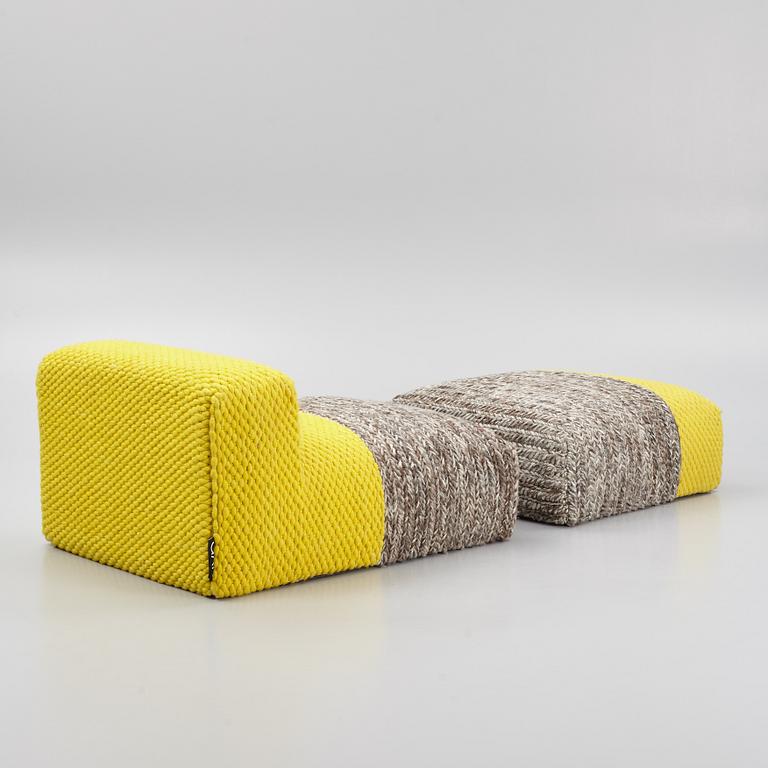 Patricia Urquiola, a 'Mangas' lounge chair with ottoman, GAN.