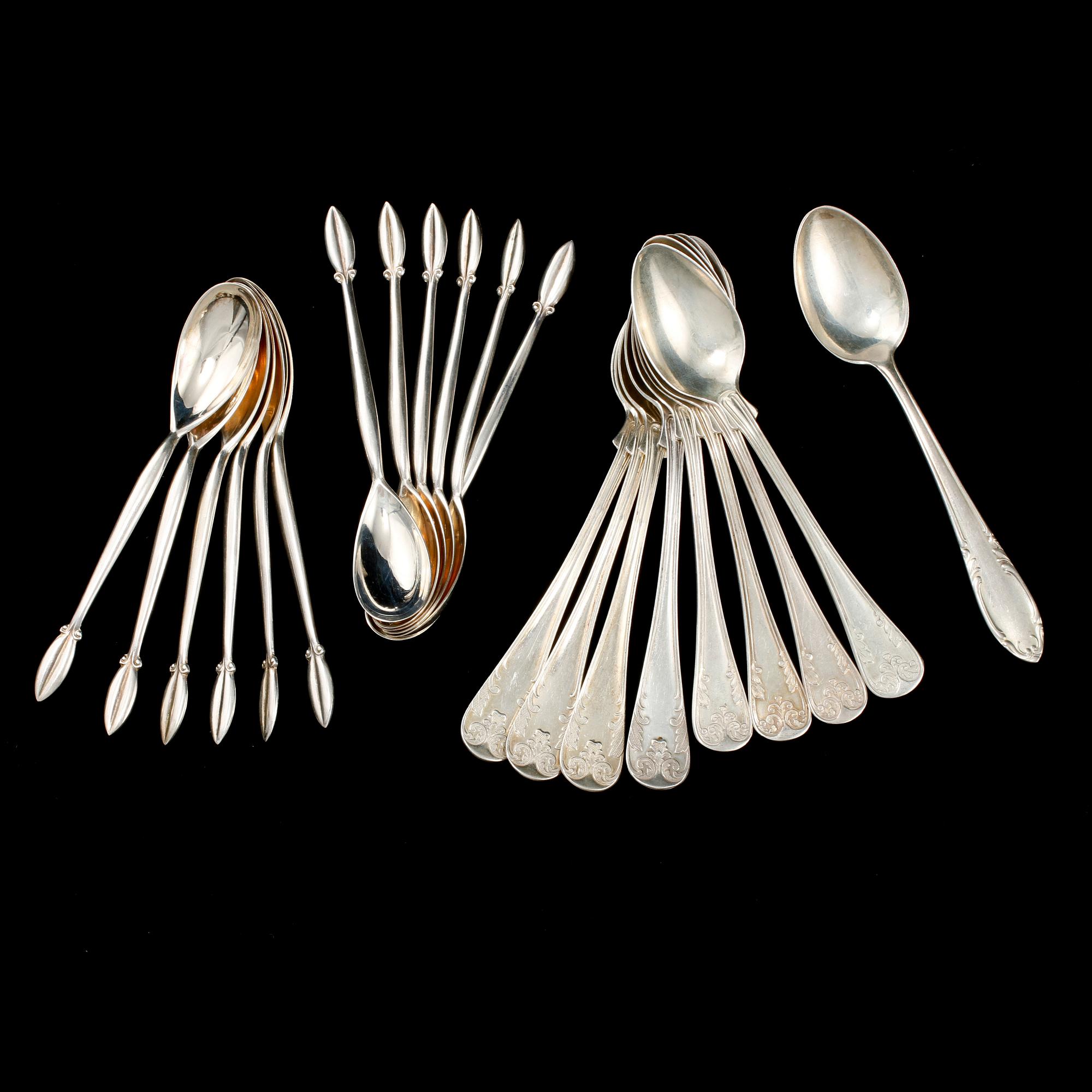 SKEDAR, 21 st, silver, 1900-talets första hälft. Vikt 255 g.