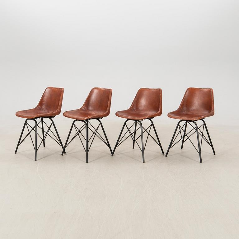 Chairs 4 pcs late 20th century.
