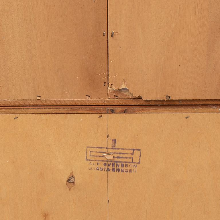 Alf Svensson, a teak bookcase, Bjästa Snickerifabrik, 1960's.