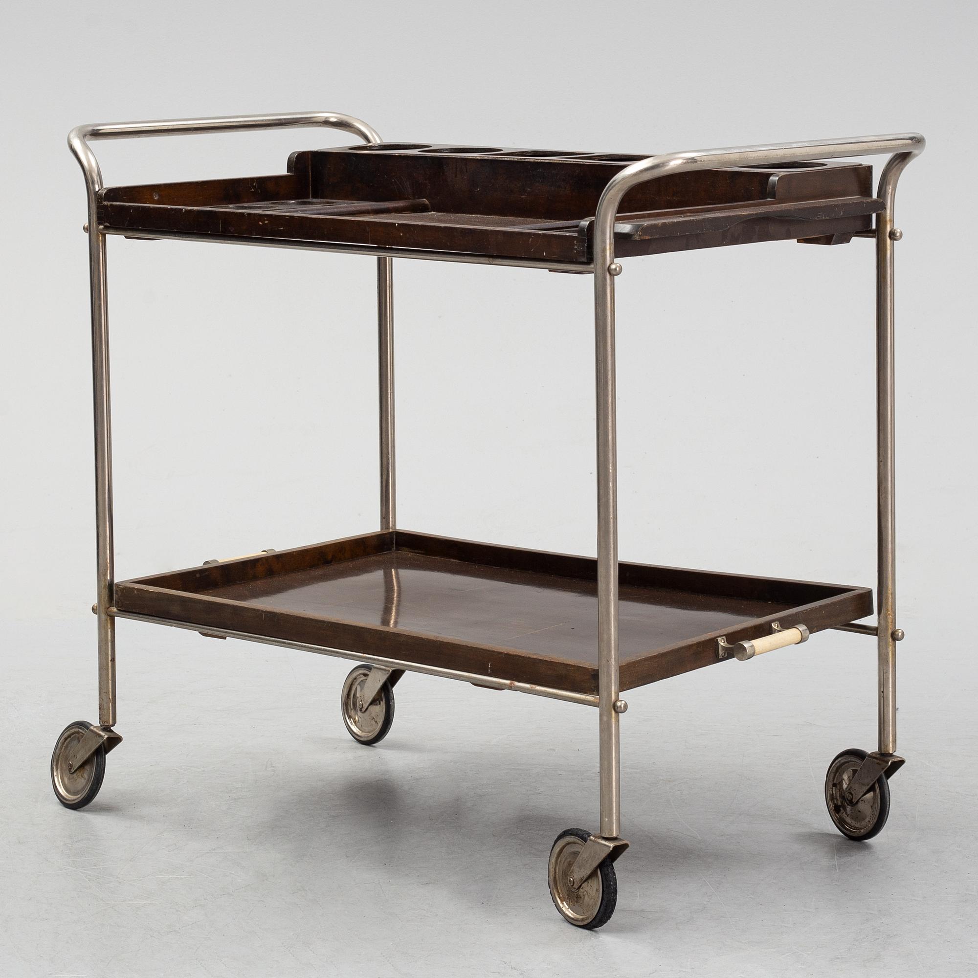 Serveringsvagn, 1900-talets första hälft.