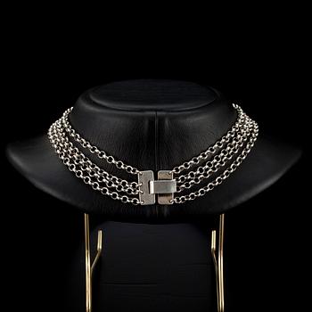 KAULAKORU + KORVAKORUT, Sterling hopeaa, ametisti. Kalevala Koru 1990. Paino 70 g.