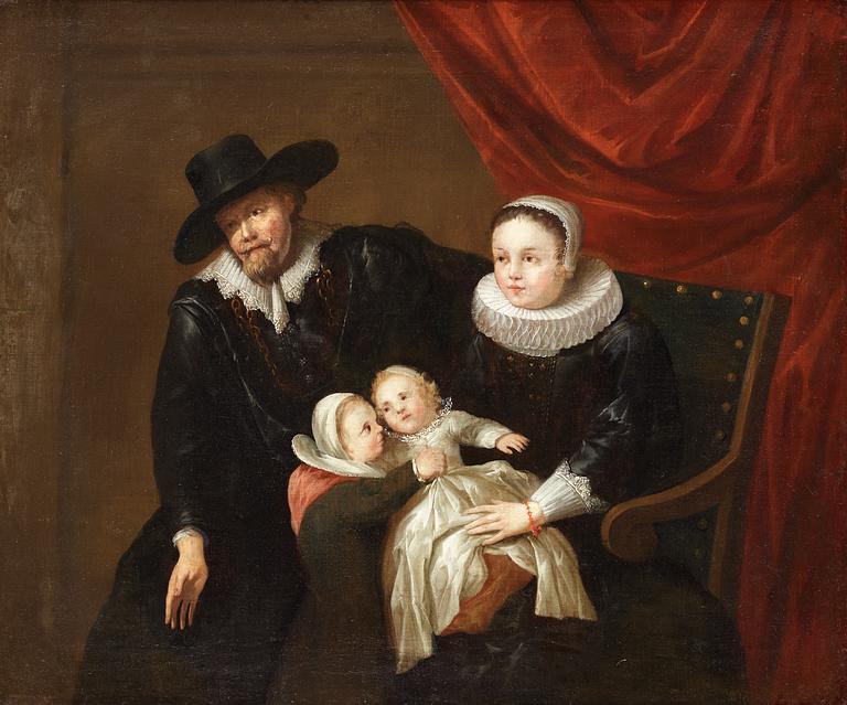 Cornelis de Vos Tillskriven, Konstnärsfamiljen.