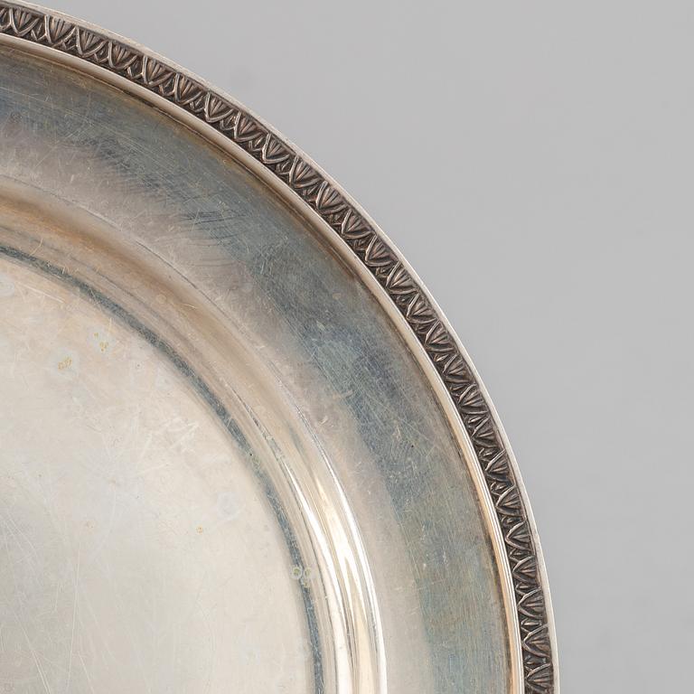 Hugo Strömdahl, fat, 12 st, silver, Stockholm 1952.