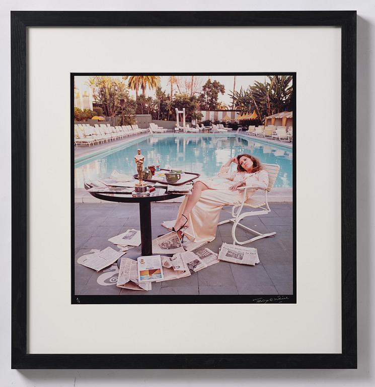 Terry O'Neill, "Faye Dunaway, Hollywood, 1977".