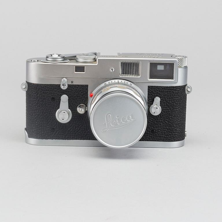 A LEICA M2 CAMERA AND LENS from 1963.