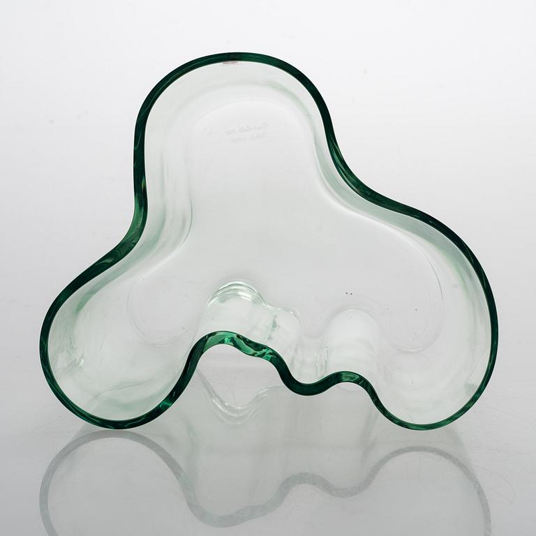 Alvar Aalto, A 'Savoy' glass vase 3030, marked "Alvar Aalto 100 Iittala 1998".