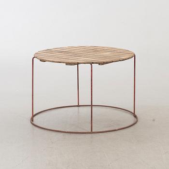 A mid 20th century garden table, Bjärnum, Sweden.