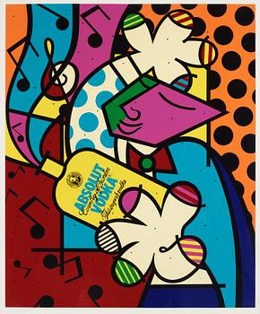 ROMERO BRITTO, Silksreen, signerad med blyerts och numrerad 206/250.