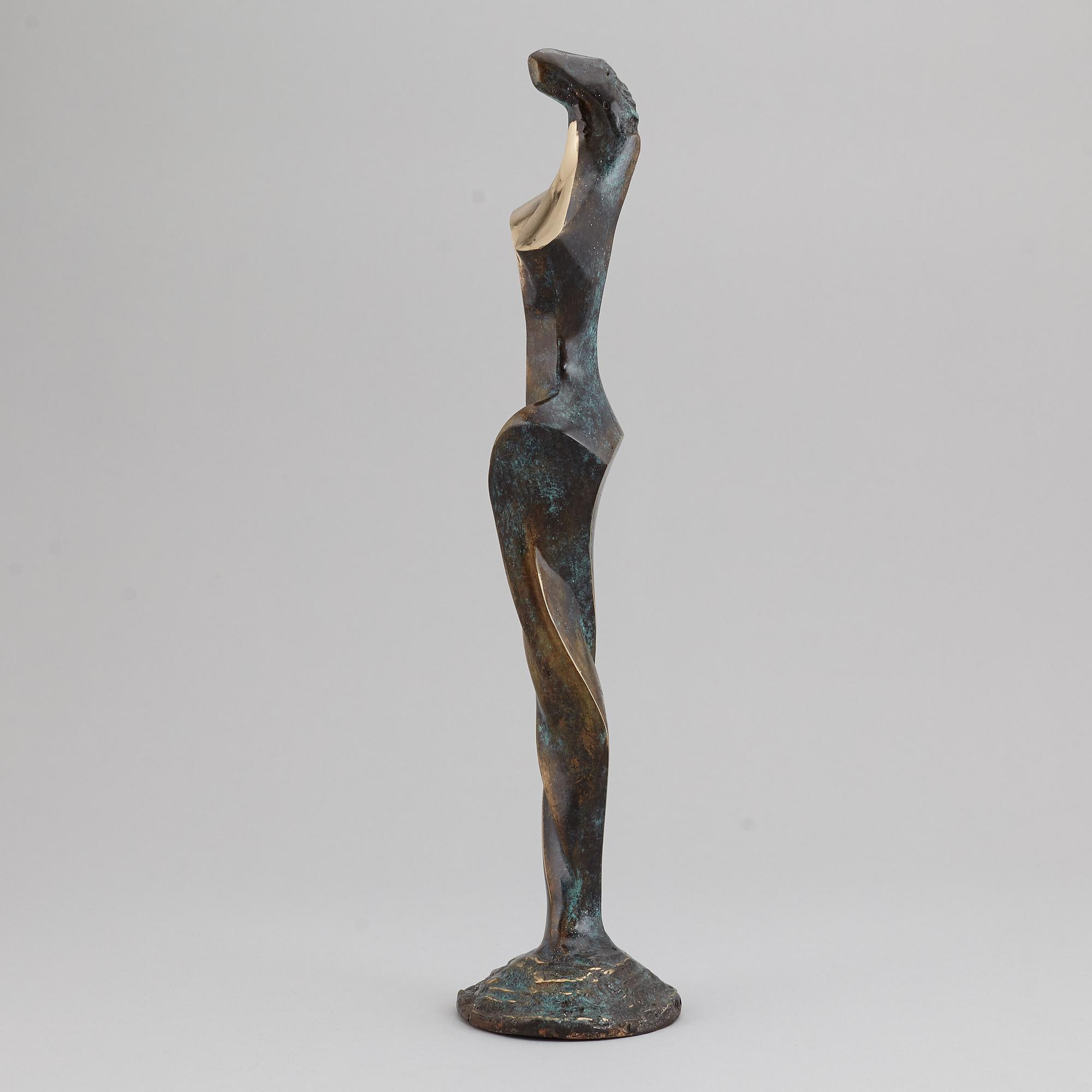 STAN WYS, sculpture, signed, dated 2018 and numbered 6/8.