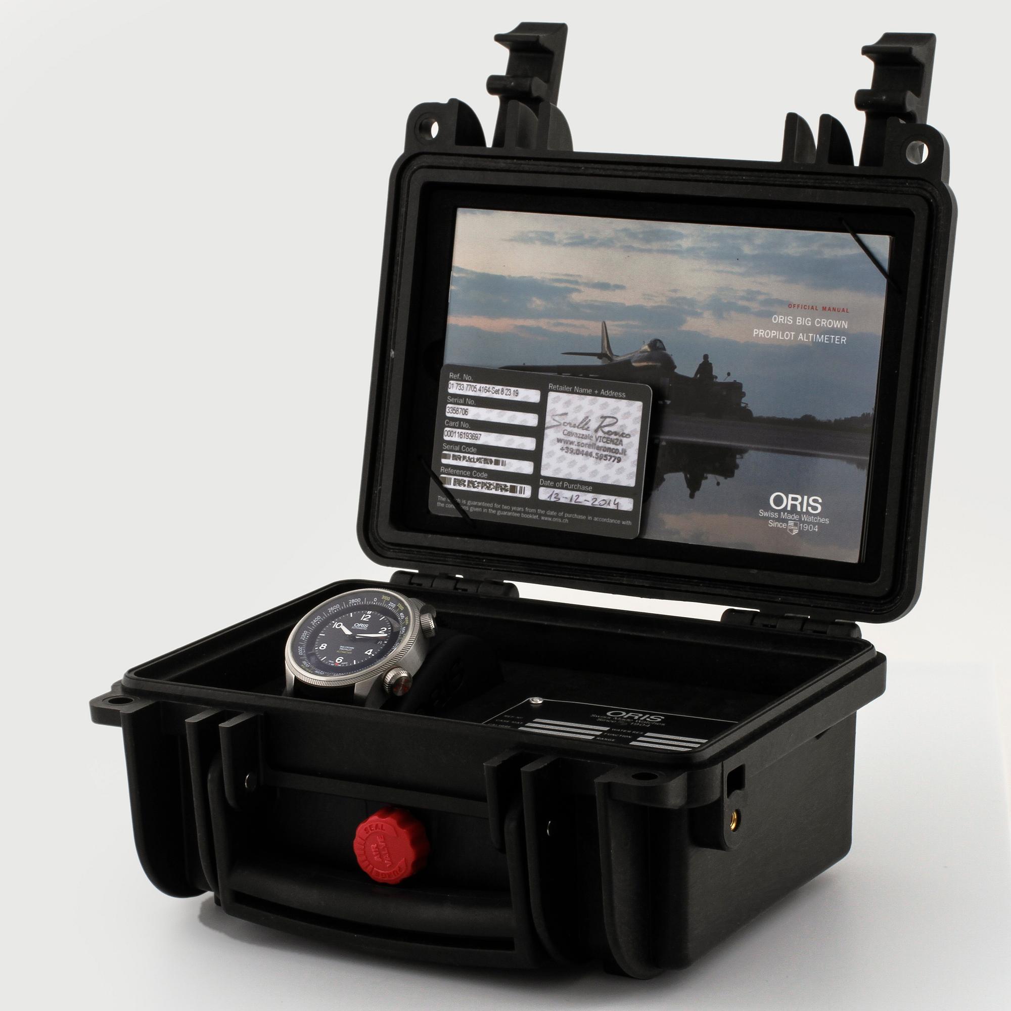 ORIS, Big Crown ProPilot Altimeter, wristwatch, 47 mm.
