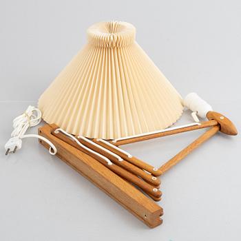 Erik Hansen, wall lamp, "Saxelampe", Le Klint, Denmark, second half of the 20th century.